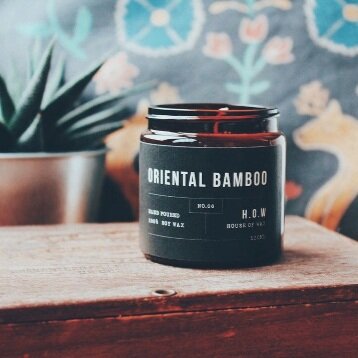 Oriental Bamboo Soy Wax Candle